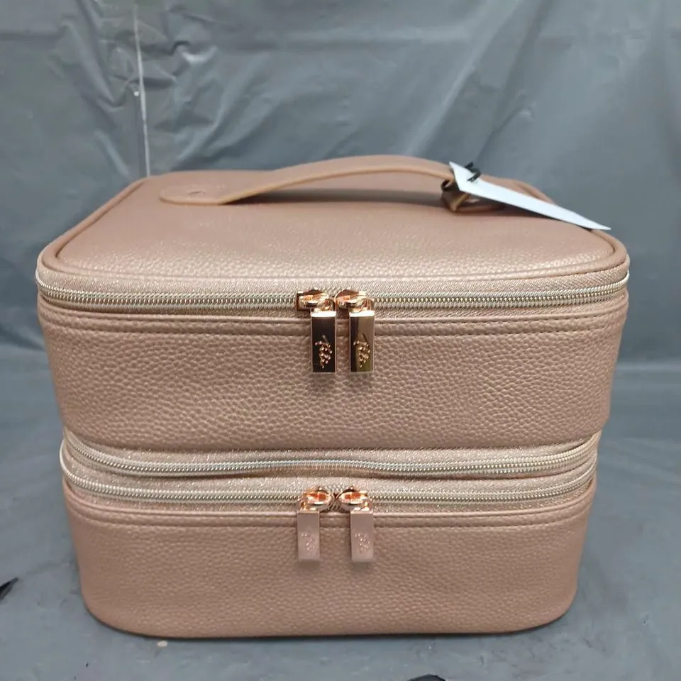 TILI LARGE GOLD JEWELLERY CASE