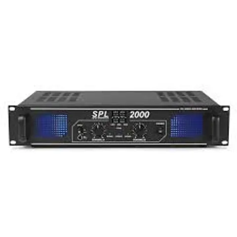 BOXED SKYTEC SPL 2000 AUDIO AMPLIFIERS