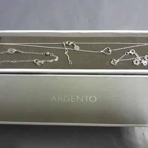 ARGENTO NECKLACE AND BRACELET SET