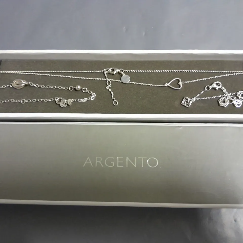 ARGENTO NECKLACE AND BRACELET SET