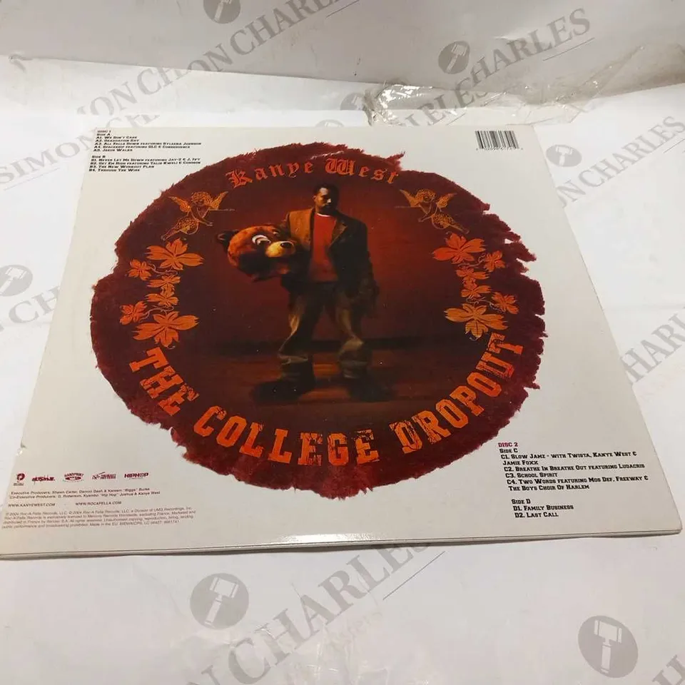 KANYE WEST THE COLLEGE DROP OUT VINYL