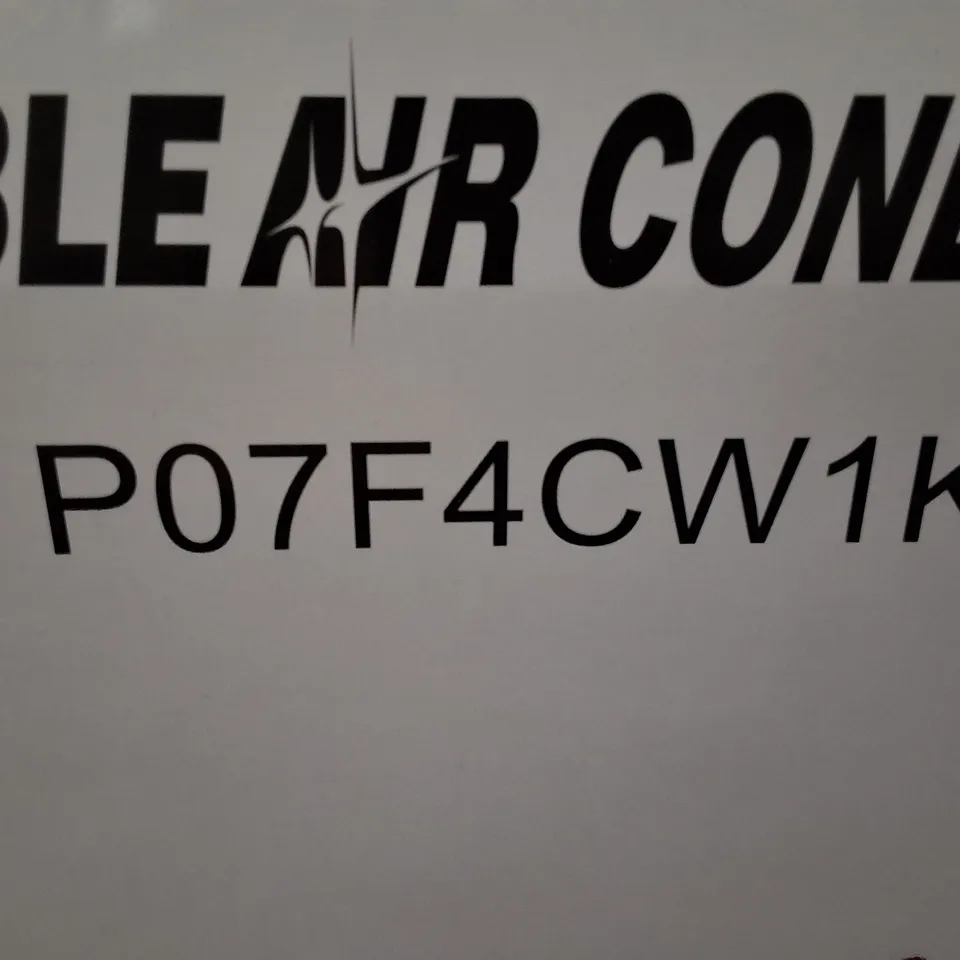 TCL Portable Air Conditioner – Boxed (Model P07F4CW1K)
