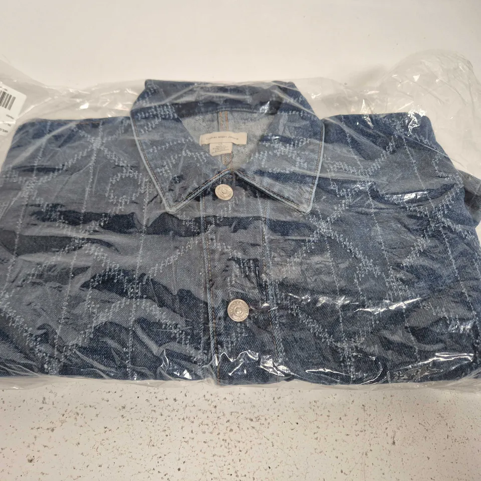 CALVIN KLEIN JEANS DENIM JACKET – MEN'S, UK SIZE L