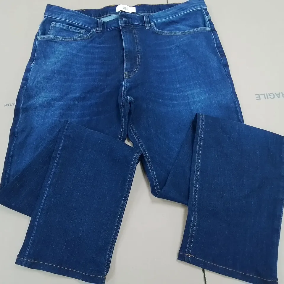 SPOKE 11OZ TRAVEL JEANS BROKEN IN / TRAVEL - BUILD A W36