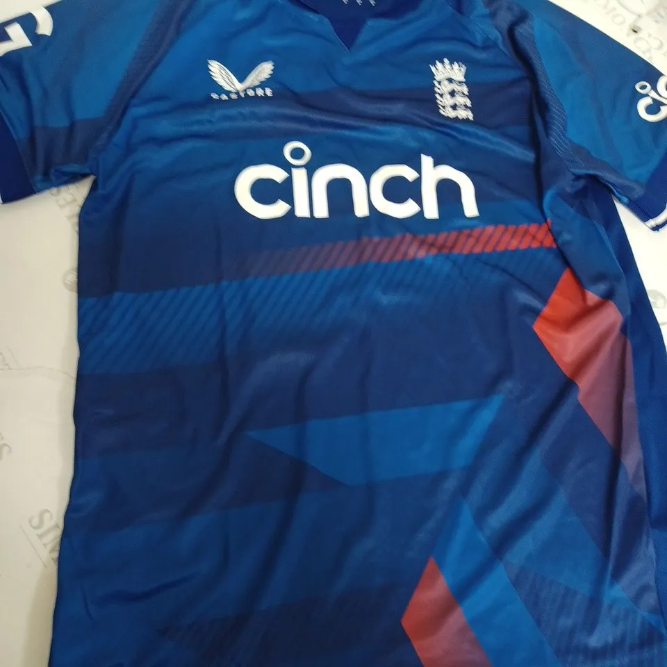 CASTORE CINCH ENGLAND CRICKET SHIRT 