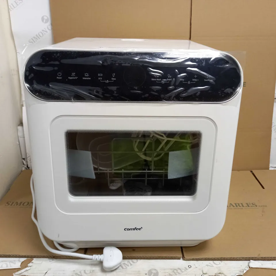 COMFEE' MINI PLUS DISHWASHER TD305-W COMPACT TABLE TOP DISHWASHER 