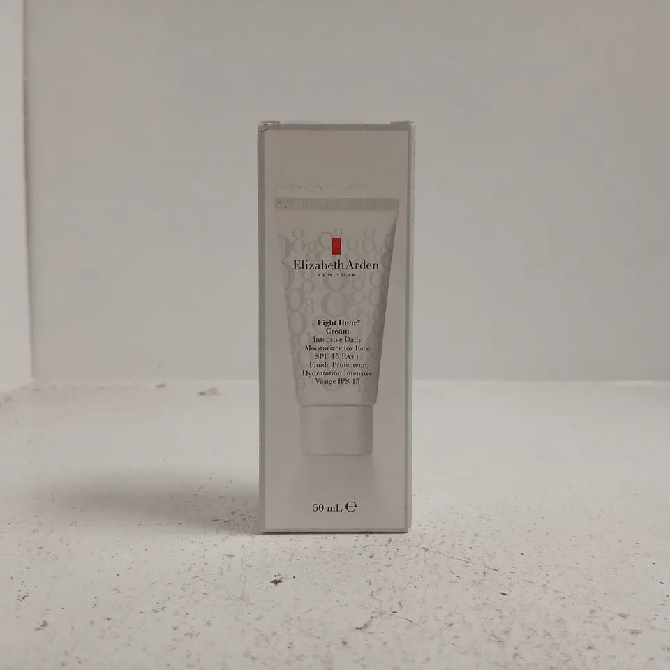 ELIZABETH ARDEN EIGHT HOUR CREAM INTENSIVE DAILY MOISTURIZER FOR FACE SPF 15 – 50 ML, BOXED