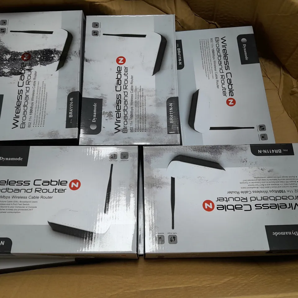 LOT OF 10 DYNAMODE WIRELESS CABLE BROADBAND CABLE ROUTERS
