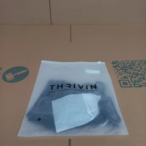 THRIVIN V-NECK SCULPT SEAMLESS BRA – NAVY – SIZE M
