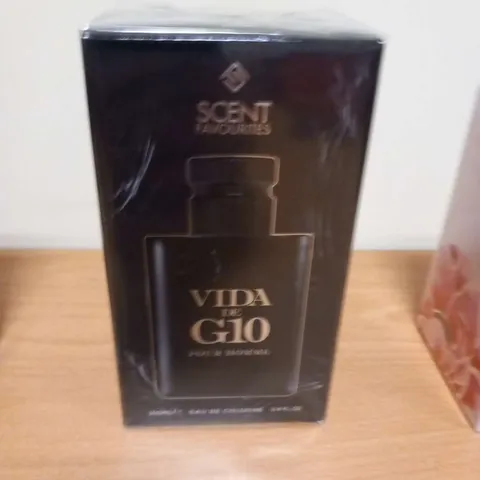 BOXED AND SEALED SCENT FAVOURITES VIDA DE G10 POUR HOMME EAU DE COLOGNE 100ML