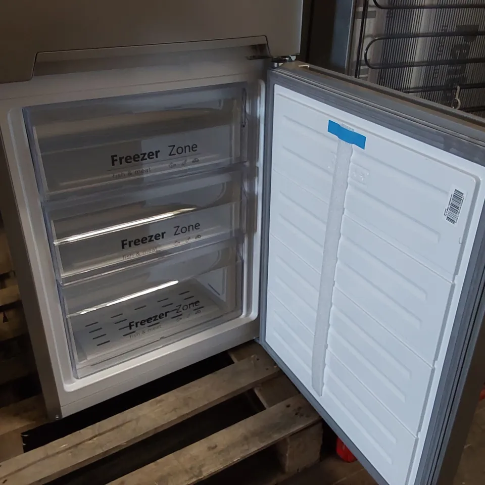 RUSSELL HOBBS RH180FFFF55S-WD SILVER 54CM WIDE 180CM HIGH FREESTANDING FROST FREE FRIDGE FREEZER - UNPROCESSED RAW RETURN 