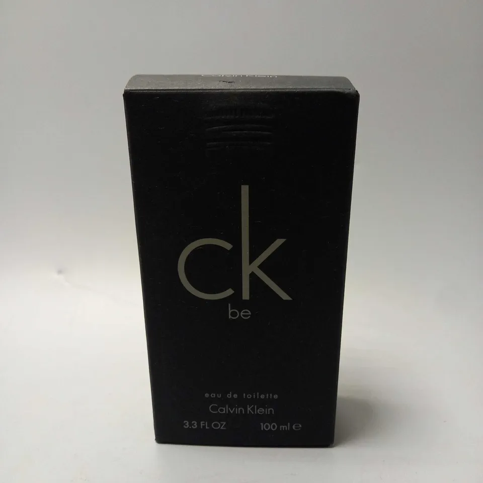 BOXED CALVIN KLEIN CK BE 100ML EAU DE TOILETTE RRP £50