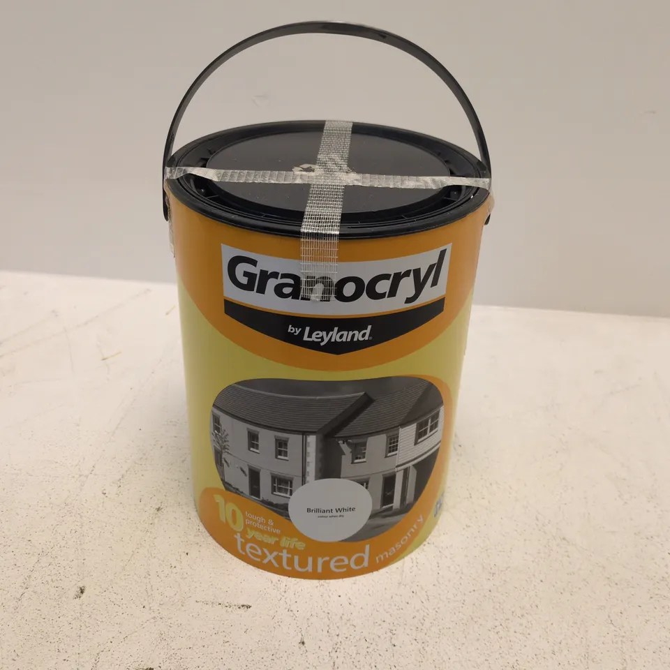 GRANOCRYL BY LEYLAND BRILLIANTR WHITE (5L) - COLLECTION ONLY
