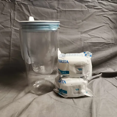 BRITA WATER FILTER JUG WITH 2 MAXTRA CARTRIDGES
