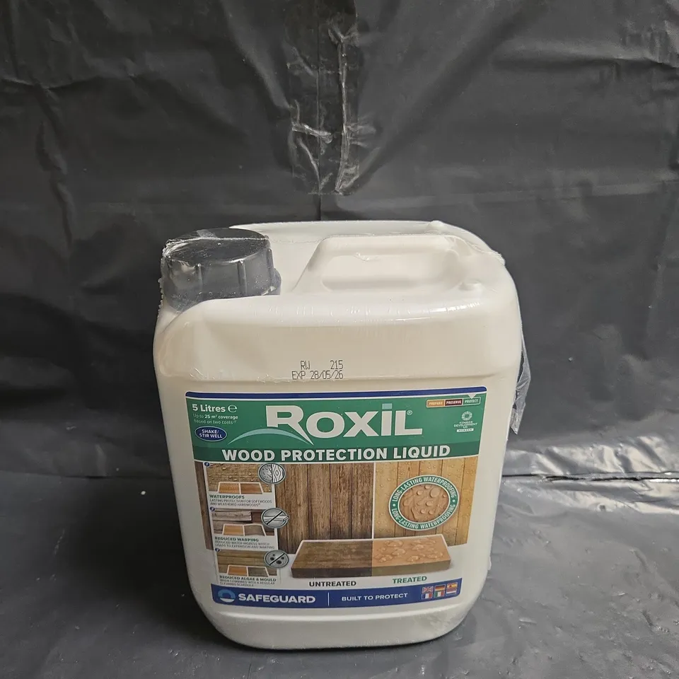 ROXIL WOOD PROTECTION LIQUID (5L) - COLLECTION ONLY