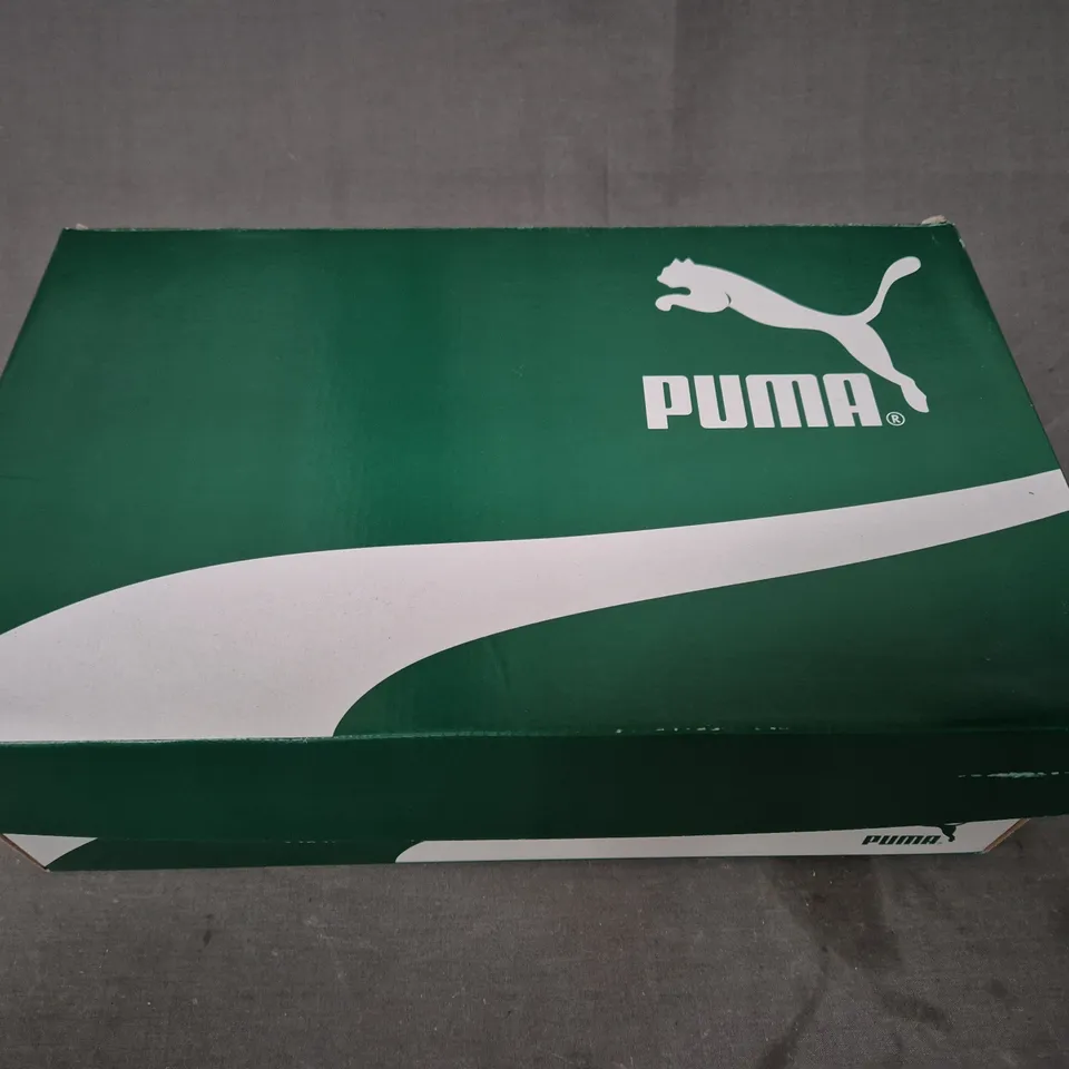 BRAND NEW BOXED PAIR OF PUMA WOMEN'S CALI SPORT TONAL SHOES IN MARSHMALLOW UK SIZE 8