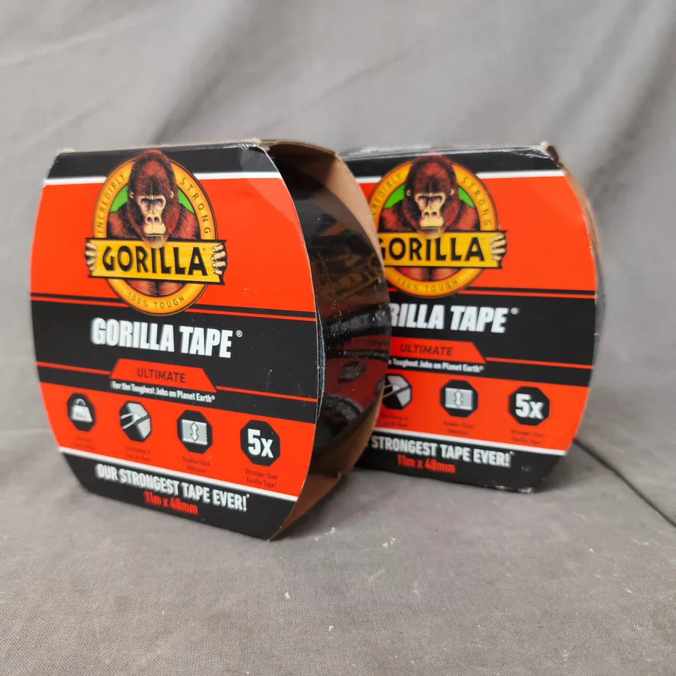 GORILLA TAPE ULTIMATE (2 ROLLS) - 11M X 48MM