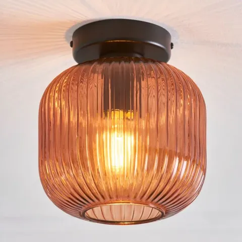 BOXED RILEY FLUSH CEILING LIGHT
