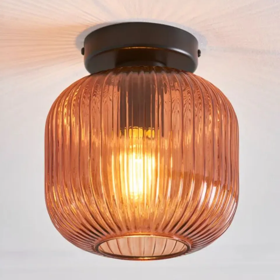 BOXED RILEY FLUSH CEILING LIGHT