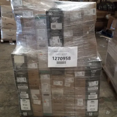 PALLET CONTAINING APPROXIMATELY 14 DAMAGED TVS