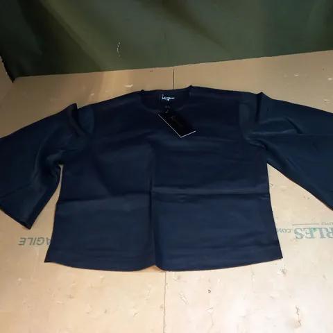 KINTSUGI BLACK CROPPED TOPS SIZE 10