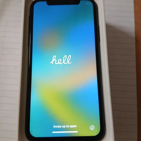 APPLE IPHONE X 64GB SPACE GREY – BOXED WITH ACCESSORIES