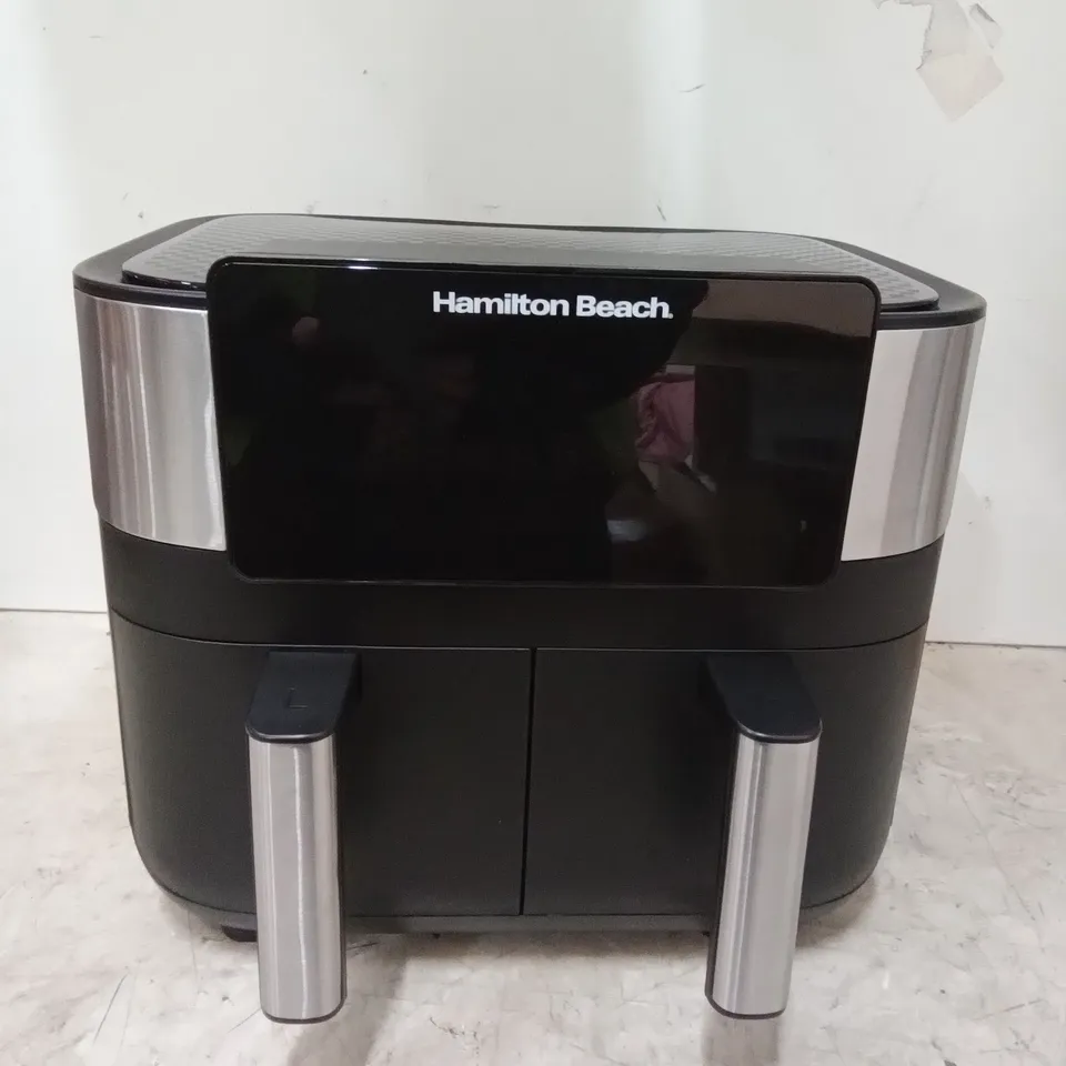 BOXED HAMILTON BEACH HEALTHY COOK DUAL AIR FRYER