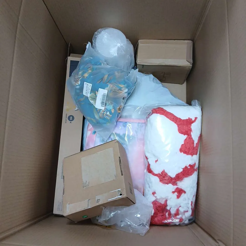 APROXIMATELY 20 ASSORTED HOUSEHOLD ITEMS TO INCLUDE RUCKSACK, PLASTIC PLATES, WINDOW INSULATION FILM KIT, ETC