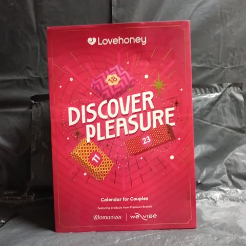 BOXED LOVEHONEY DISCOVER PLEASURE CALENDAR FOR COUPLES