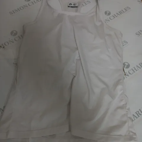 HIIT WHITE TANK TOP SIZE M