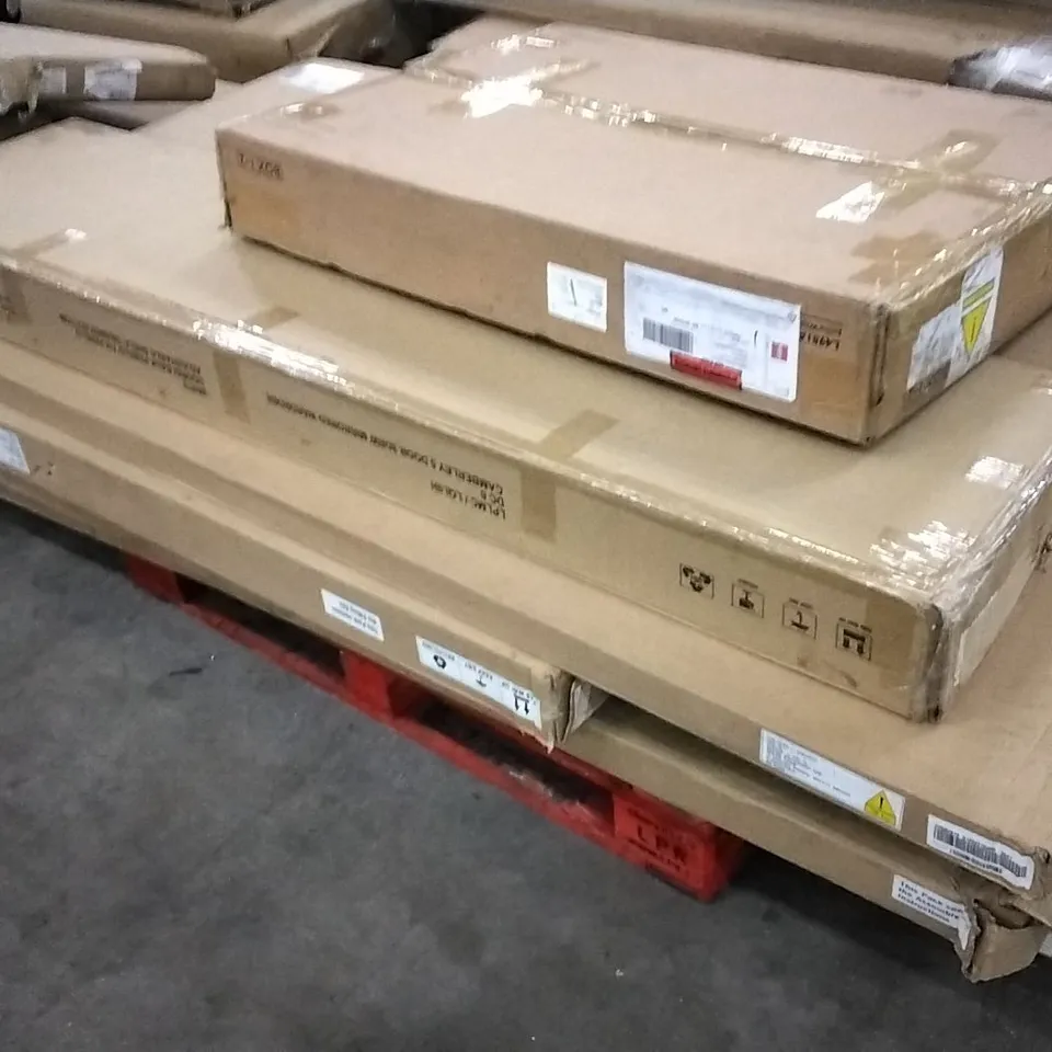 PALLET OF ASSORTED FLATPACK BOXED FURNITURE PARTS