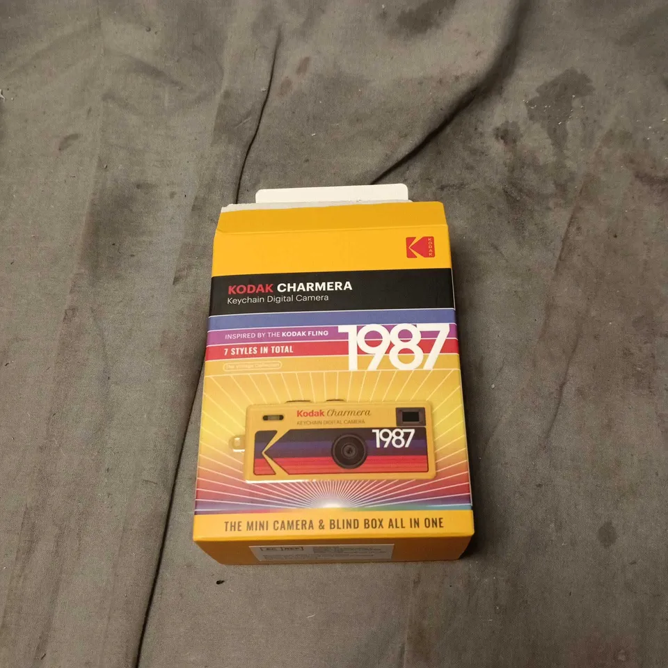 KODAK CHARMMERA KEYCHAIN DIGITAL CAMERA – BOXED WITH MANUAL