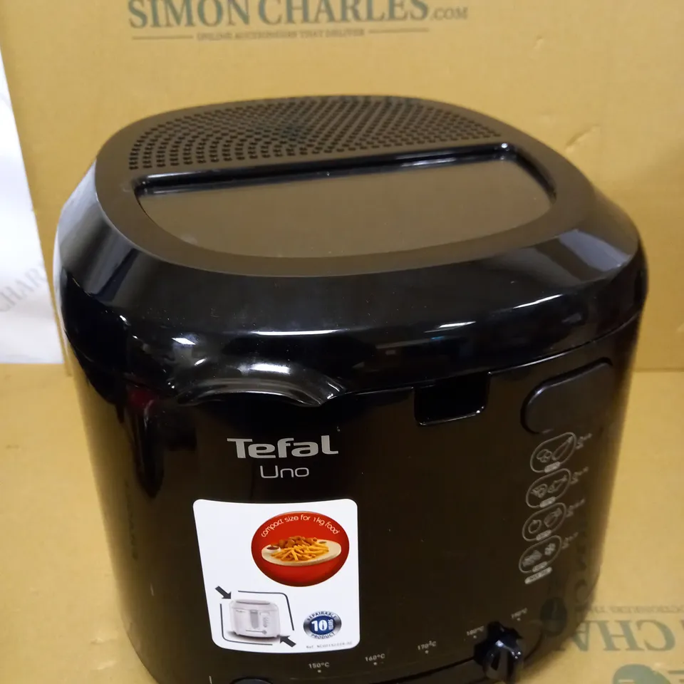 TEFAL UNO FF203840 DEEP FAT FRYER BLACK
