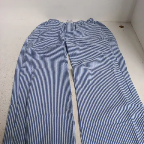 SPELTHAM LONDON OCEAN STRIPED CRINKLE UNISEX LONG BOXERS β SIZE S