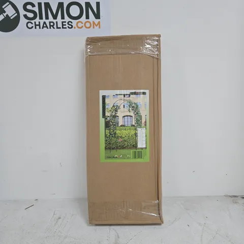 DIV CHI GARDEN ARCH BLACK 240 X 140 X 37CM BOXED