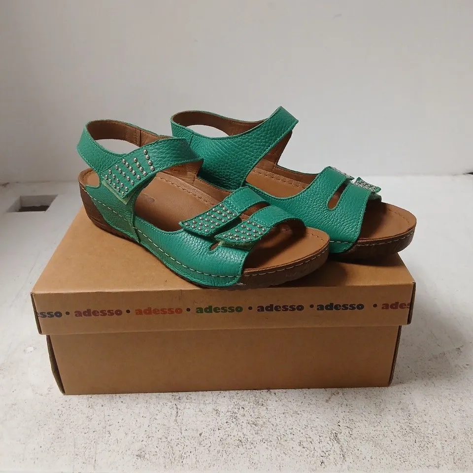 ADESSO GREEN SANDALS - 6