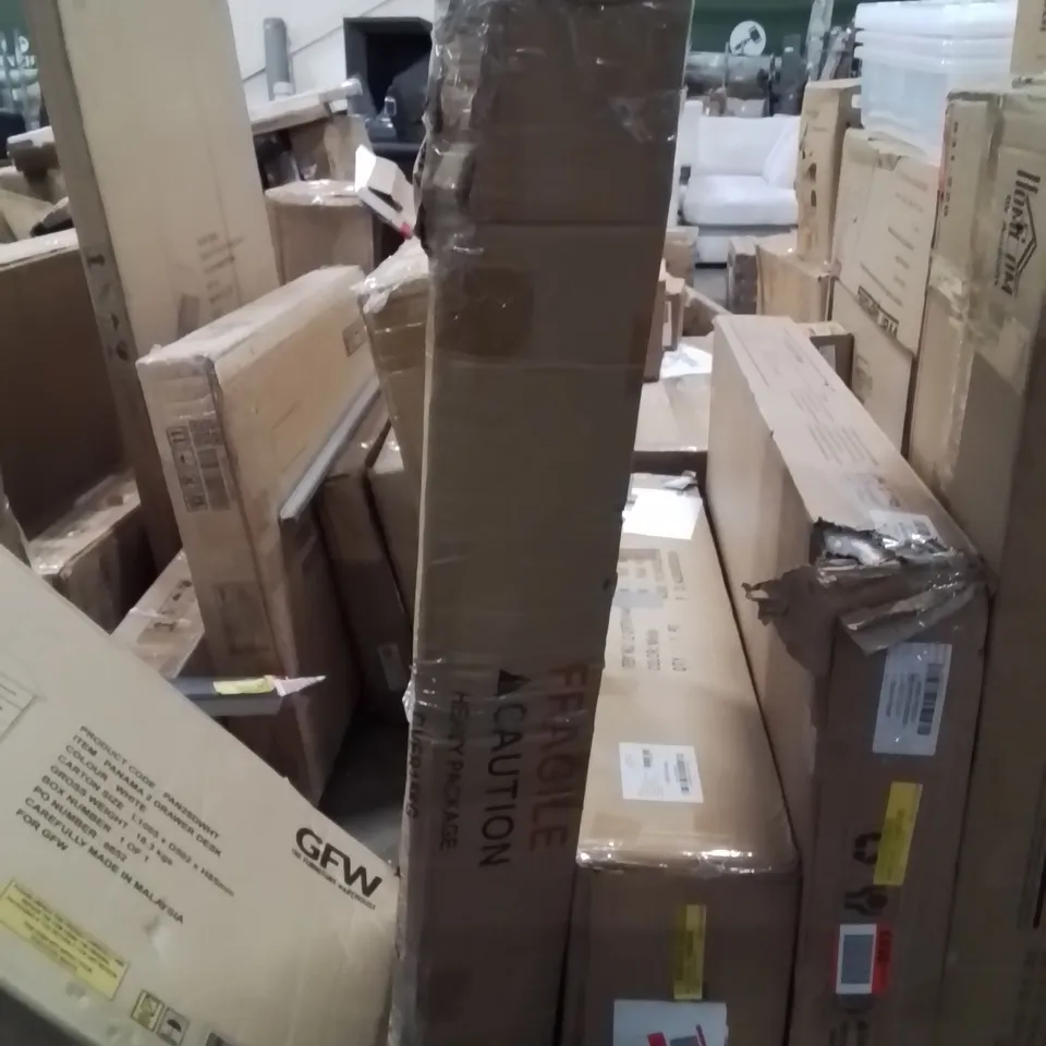 BOXED ADDISYN MEDIA UNIT CHAMPAGNE 1200X350X450MM