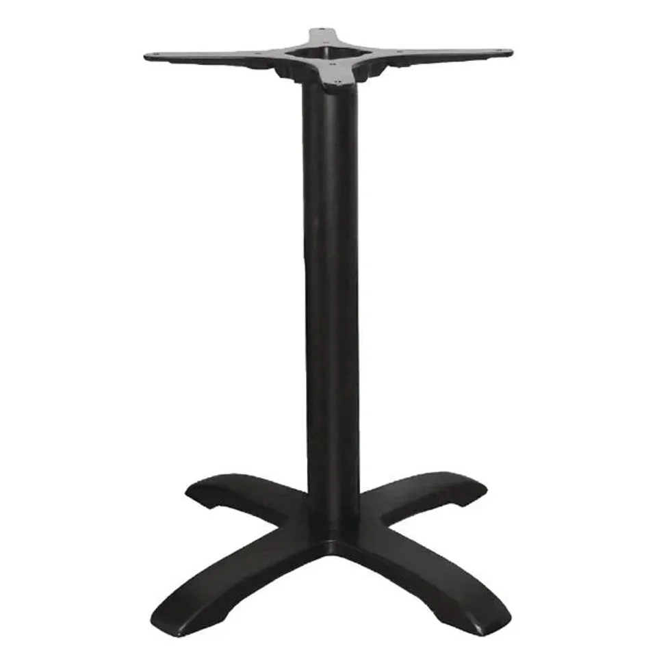 BOXED BOLERO CAST IRON TABLE LEG BASE
