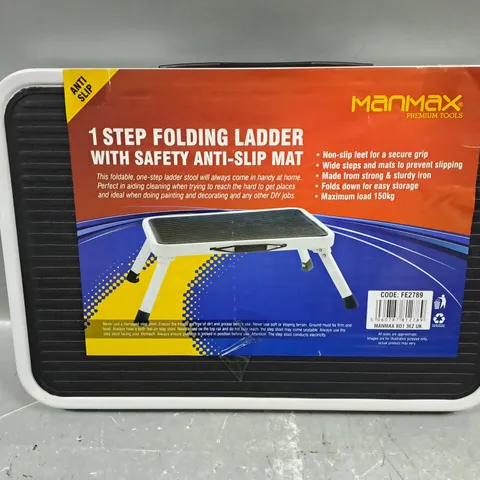 MANMAX 1 STEP FOLDING LADDER