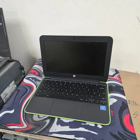 HP CHROMEBOOK 11 G5 EE LAPTOP – GREEN TRIM
