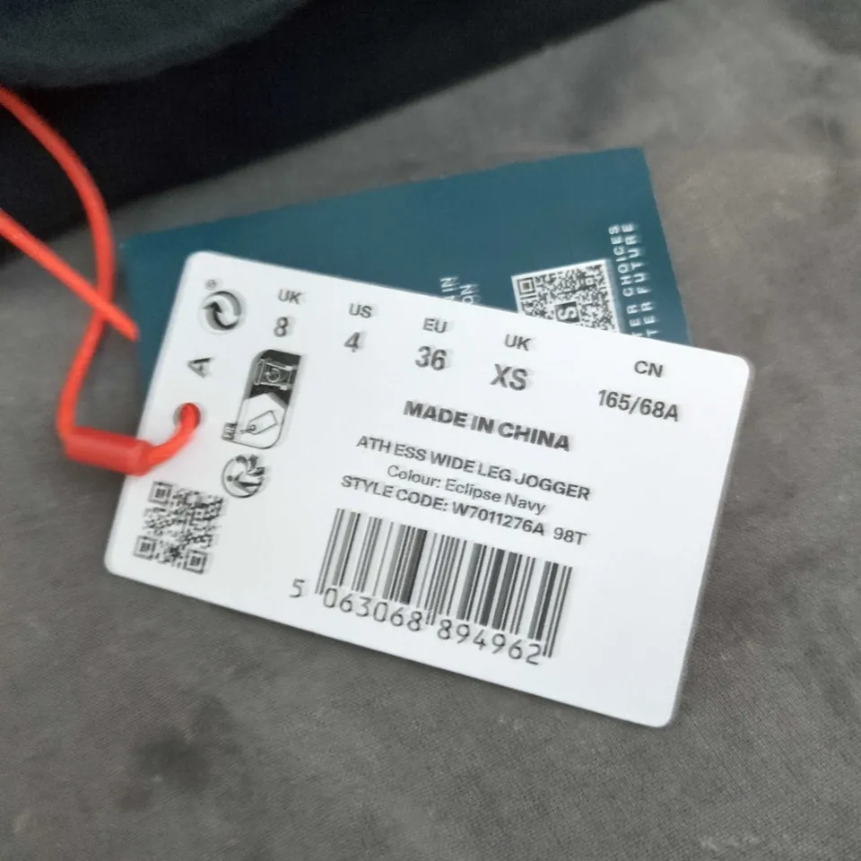 SUPERDRY ESSENTIAL WIDE-LEG JOGGERS – ECLIPSE NAVY – XS