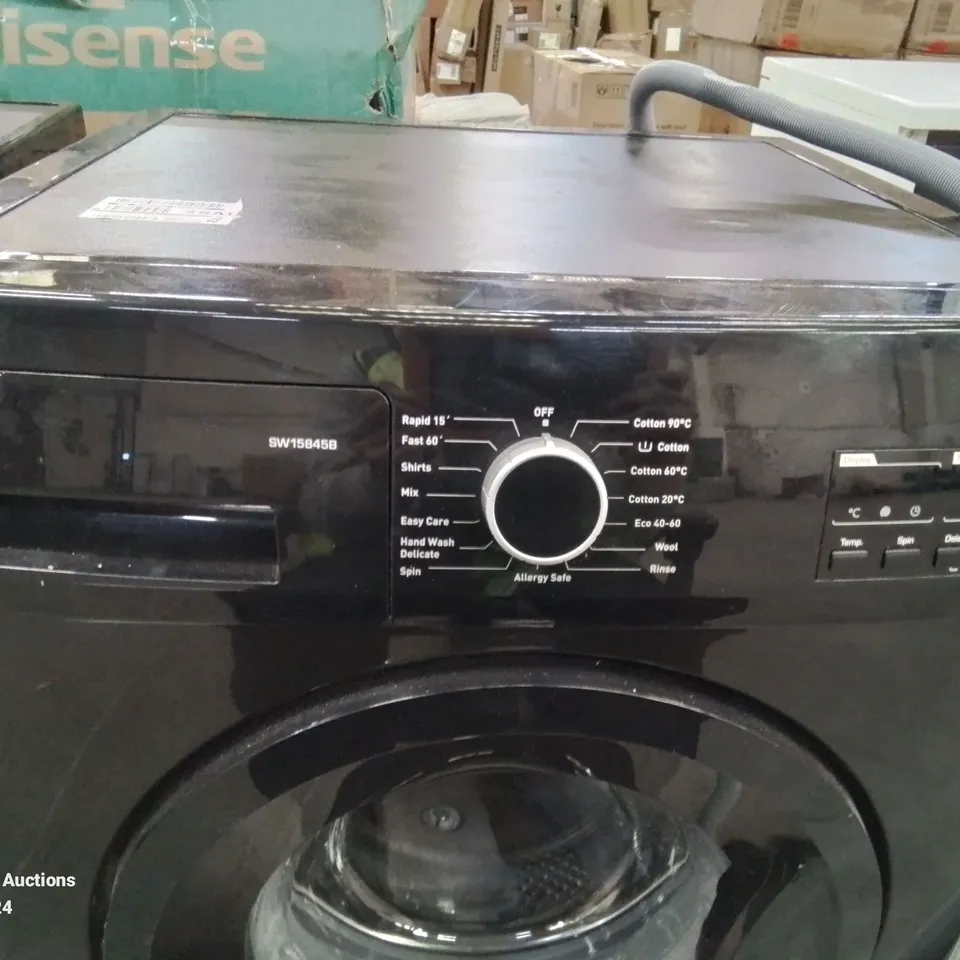 SWAN SW15845B 9Kg 1200 SPIN WASHING MACHINE BLACK