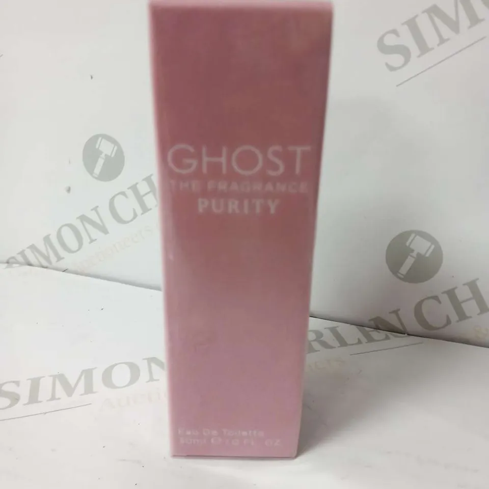 BOXED AND SEALED GHOST THE FRAGRANCE PURITY EAU DE TOILETTE 30ML