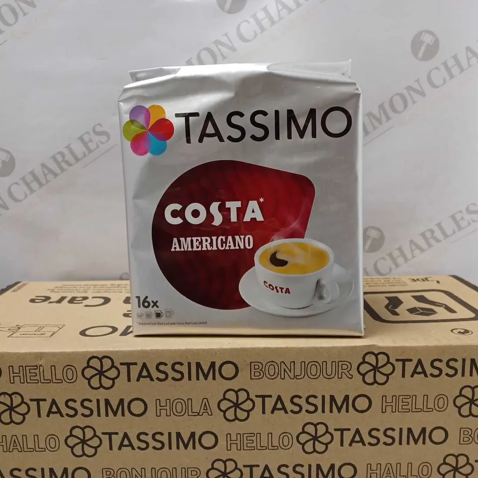 LOT OF APPROX 5 X 16 TASSIMO COSTA AMERICANO COFFEE PODS