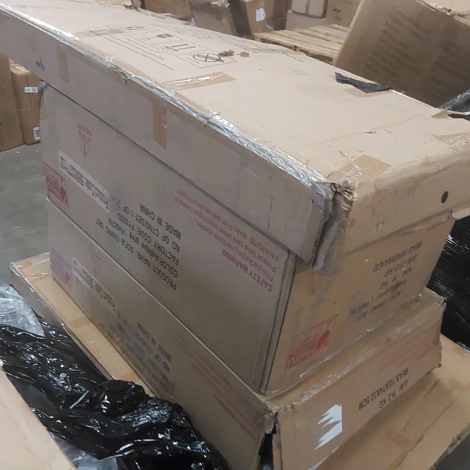 PALLET CONTAINING A LARGE QUANTITY OF ASSORTED GARDEN FURNITURE PARTS ECT