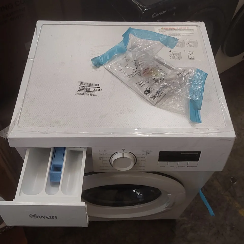 SWAN SW75150W 9KG 1400RPM WASHING MACHINE - WHITE