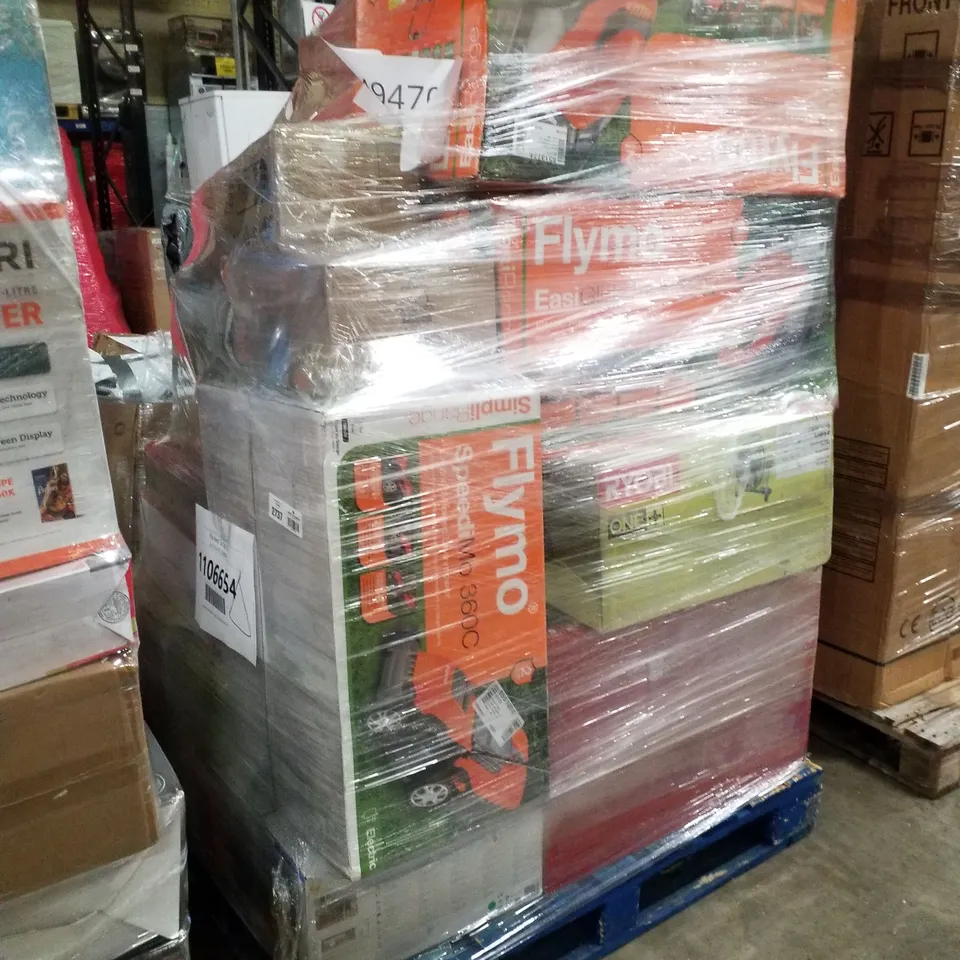 PALLET OF APPROXIMATELY 18 UNPROCESSED RAW RETURN HOUSEHOLD AND ELECTRICAL GOODS TO INCLUDE;