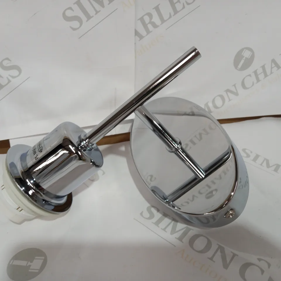 DAR LIGHTING LTD PADOVA POLISHED CHROME WALL LIGHT (BRACKET ONLY)