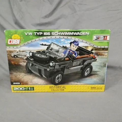 COBI VW TYP 166 SCHWIMMWAGEN – HISTORICAL COLLECTION, 200 PIECES