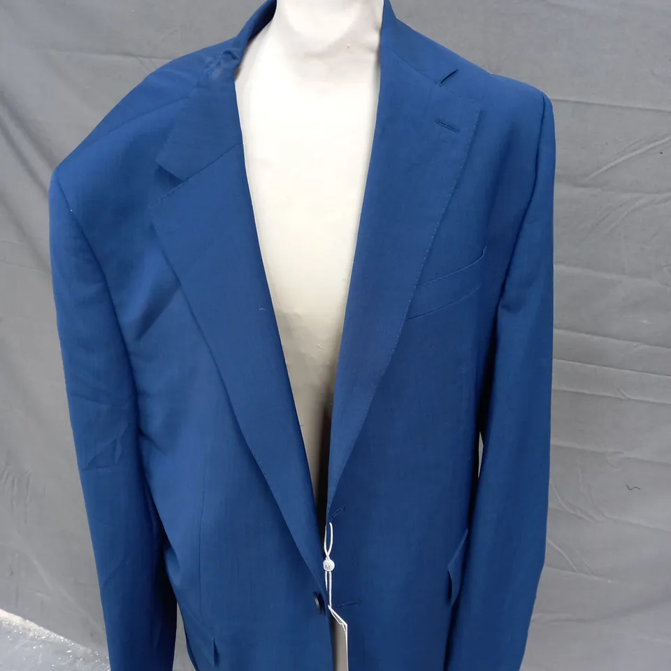 MOSS TAILORED FIT BLUE BLAZER - 48R
